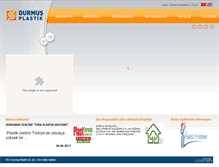 Tablet Screenshot of durmusplastik.com